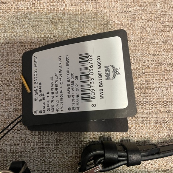 MCM Black and Gray Crossbody Bag - Picture 4 of 4